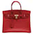 Hermès Birkin 35 Red Leather  ref.1546846