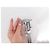NOVE MONO ANELLO DJULA PIERCING D'ORECCHIO BARRA OCCHIO EA76456-WG ORO DIAMANTI Argento - vista 10