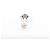 NOVE MONO ANELLO DJULA PIERCING D'ORECCHIO BARRA OCCHIO EA76456-WG ORO DIAMANTI Argento - vista 3