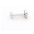 NOVE MONO ANELLO DJULA PIERCING D'ORECCHIO BARRA OCCHIO EA76456-WG ORO DIAMANTI Argento - vista 4