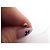 NOVE MONO ANELLO DJULA PIERCING D'ORECCHIO BARRA OCCHIO EA76456-WG ORO DIAMANTI Argento - vista 5