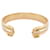 VINTAGE CARTIER DOUBLE C BRACELET 3 GOLD 18K 29.7GR SIZE 19 TRIPLE GOLD BANGLE Yellow gold  ref.1546861