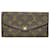 Louis Vuitton Portefeuille Sarah Brown Cloth  ref.1547291