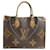 Louis Vuitton Onthego Brown Cloth  ref.1547303