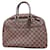 Sac à main Louis Vuitton Damier Deauville N47272 Ébène Damier ebène  ref.1547332