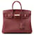 Hermès Bolsa Hermes Birkin 25 em Rouge H Vermelho Couro  ref.1547404