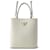 Bolso de mano de cuero Saffiano Panier de Prada Blanco  ref.1547427