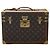 Borsa da viaggio Louis Vuitton Beauty Farm Marrone in tela