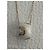 Collana Damiani in ceramica bianca oro e diamanti Bianco - vista 4