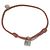 Lockit Bracciale charm in argento 925 Louis Vuitton Rosso
