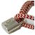 Lockit Bracciale charm in argento 925 Louis Vuitton Rosso - vista 4