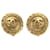 Boucles d'oreilles Chanel Coco Mark Circle Doré  ref.1547753