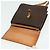 Céline Borsa a spalla in tela Macadam CELINE in pelle PVC marrone Auth 83129 - vista 10