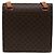 Céline Borsa a spalla in tela Macadam CELINE in pelle PVC marrone Auth 83129 - vista 2