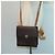 Céline Borsa a spalla in tela Macadam CELINE in pelle PVC marrone Auth 83129 - vista 29