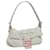 Borsa a spalla FENDI Mamma Baguette in nylon grigio Auth ac3139 Marrone  ref.1547949