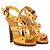 Sandali in pelle senape Jimmy Choo - Anni 2000 - vista 2