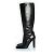 Tom ford, leather boots with T strap Black - view 2