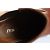 Fendi, hidden platform boots in cognac leather Brown - view 8