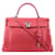 Hermès Kelly 35 handbag in leather Pink  ref.1548199