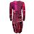Fuzzi lila / rosa / schwarze Rüschendress Pink - Ansicht 3
