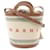 Marni TROPICALIA Toile Beige  ref.1548806