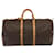 Louis Vuitton Keepall 60 Marrom Lona  ref.1548828