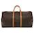 Louis Vuitton Keepall 60 Brown Cloth  ref.1548869