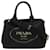 Tote Prada Canapa Toile Noir  ref.1548871