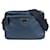 Prada Saffiano Azul marinho Couro  ref.1548906