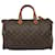 Louis Vuitton Speedy 35 Castaño Lienzo  ref.1549024