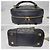 LOEWE Amazona 19 in pelle di vitello jacquard Anagram nero/blu navy - vista 4