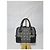 LOEWE Amazona 19 in pelle di vitello jacquard Anagram nero/blu navy - vista 6