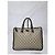 Bolsa tote em canvas e couro Gucci GG Supreme Joy Marrom Bege - vista 2