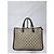Bolsa tote em canvas e couro Gucci GG Supreme Joy Marrom Bege - vista 4