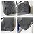 Bolsa hobo curva em lona GG monograma GUCCI com couro Preto - vista 5