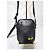 Borsa a tracolla/spalla in pelle Fendi nera/gialla neon Nero - vista 2