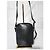Borsa a tracolla/spalla in pelle Fendi nera/gialla neon Nero - vista 7