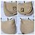 FENDI Metallic Wildleder Umhängetasche Beige - Ansicht 11