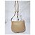 FENDI Metallic Wildleder Umhängetasche Beige - Ansicht 2