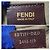 FENDI Metallic Wildleder Umhängetasche Beige - Ansicht 4