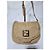 FENDI Metallic Wildleder Umhängetasche Beige - Ansicht 6
