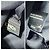 Borsa a mano Fendi Monster Eyes nera Nero - vista 7