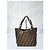 FENDI Zucca Piccola Borsa da Shopping Chef Tobacco Moro Marrone - vista 2