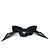 Scrunchie in twill di seta nera Chanel Nero - vista 2