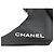 Scrunchie in twill di seta nera Chanel Nero - vista 4