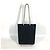Borsa tote in pelle nera Bvlgari S.bulgari Nero - vista 2