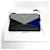 Céline Clutch e borsa a spalla Celine Diamond Marrone Nero Blu - vista 12