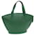 LOUIS VUITTON Epi Saint Jacques Bolso de Mano Verde M52274 LV Auth 83120 Cuero  ref.1549423