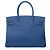 Hermès HERMES Birkin 30 Bag in Blue Leather - 102013 - view 4